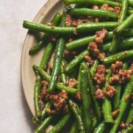 Honey Garlic Green Beans