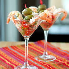 Martini Shrimp Shooter